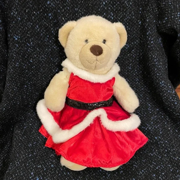 Build-A-Bear | Toys | Build A Bear Ivorytan Classic Bear Plush 6 Red Holiday Dress | Poshmark Build-A-Bear | Toys | Build A Bear Ivorytan Classic Bear Plush 6 Red Holiday Dress | Poshmark